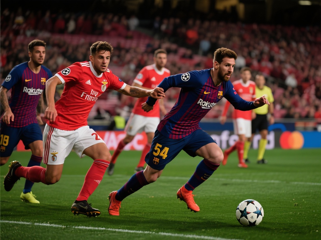 巴萨本赛季屡创奇迹:4-3力克皇马、5-4险胜本菲卡成经典 此外,在5-4击败本菲卡的比赛中,巴萨在